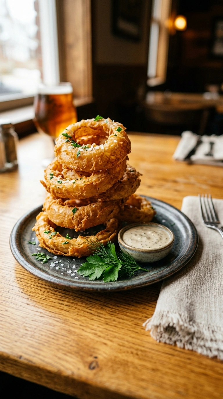 Crispy Game Day Onion Rings | 25-Min Party Football Crowd