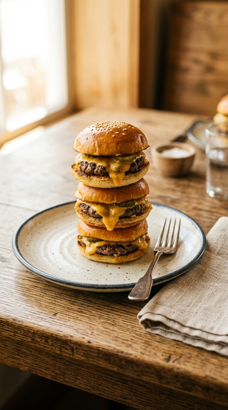 loaded game day sliders ready to serve