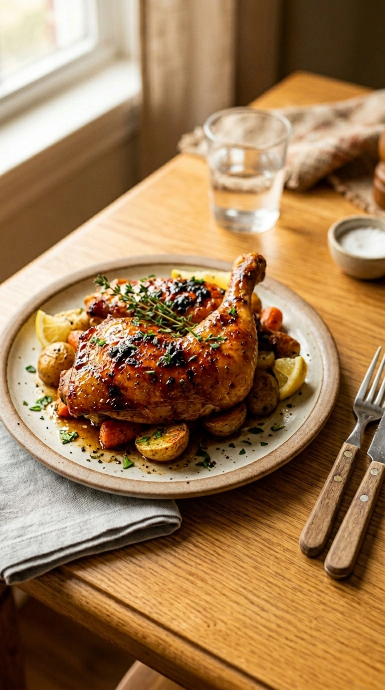 Sticky Honey Garlic Chicken | 30-Min Family Crowd Dinner