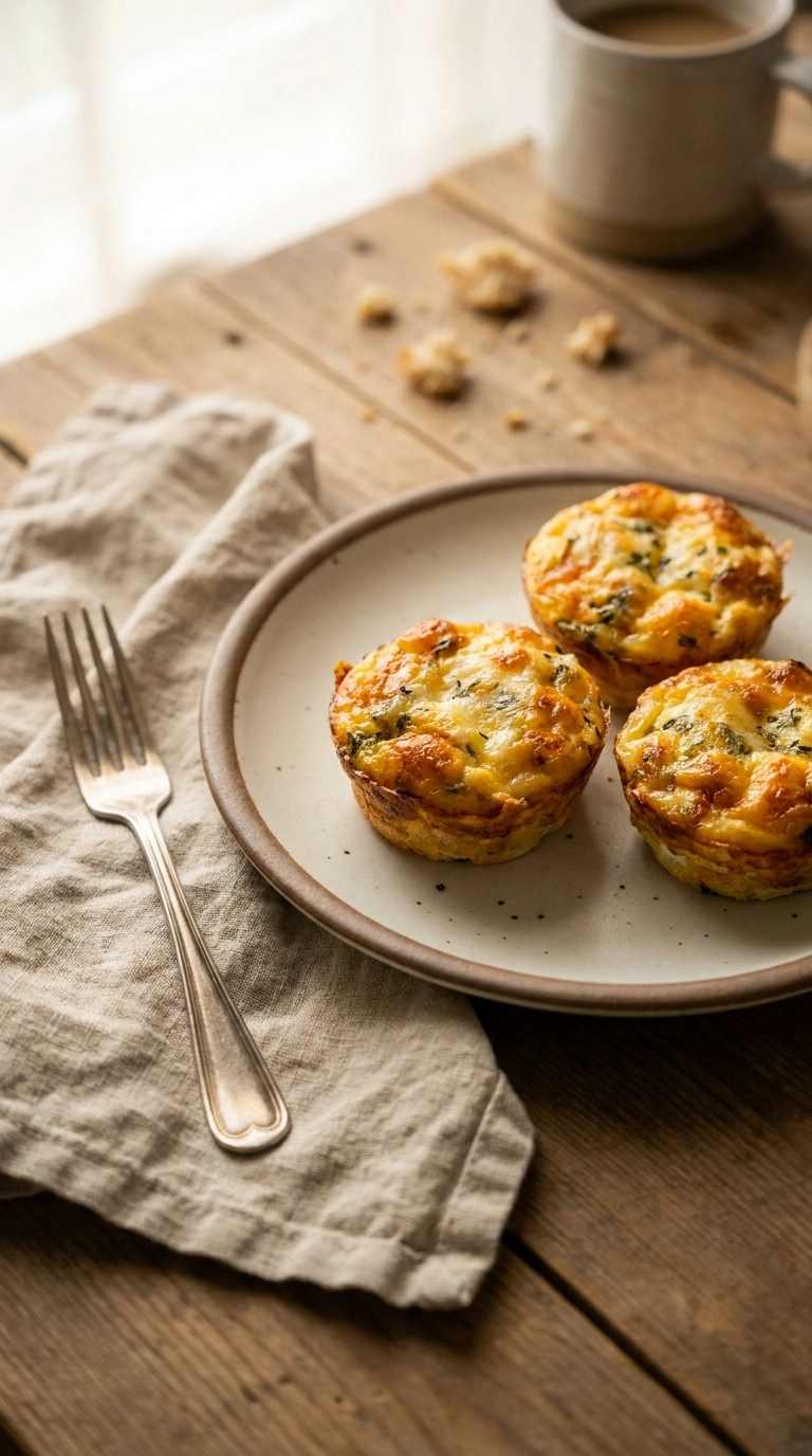 loaded breakfast egg muffins crowd ready to serve