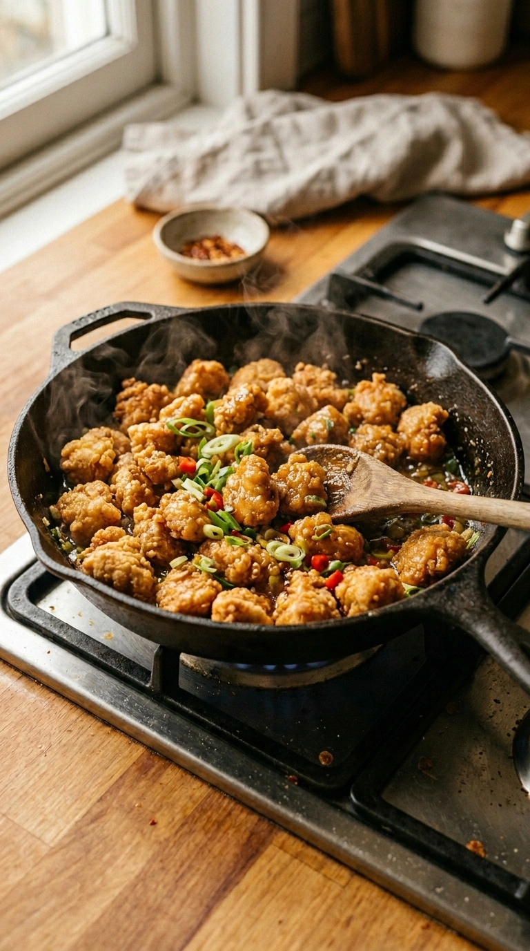 Cooking instructions for crispy air fryer chicken bites crowd