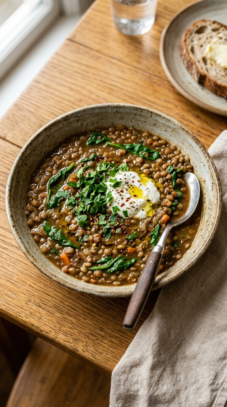 Cozy Fall Crowd Lentil Dinner | 45-Min Hearty Family Fall Crowd Meal