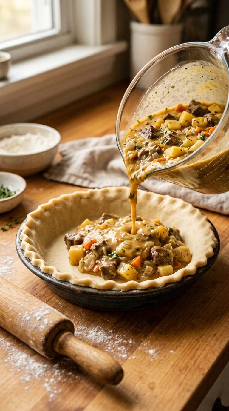 Cooking instructions for hearty shepherds pie casserole crowd