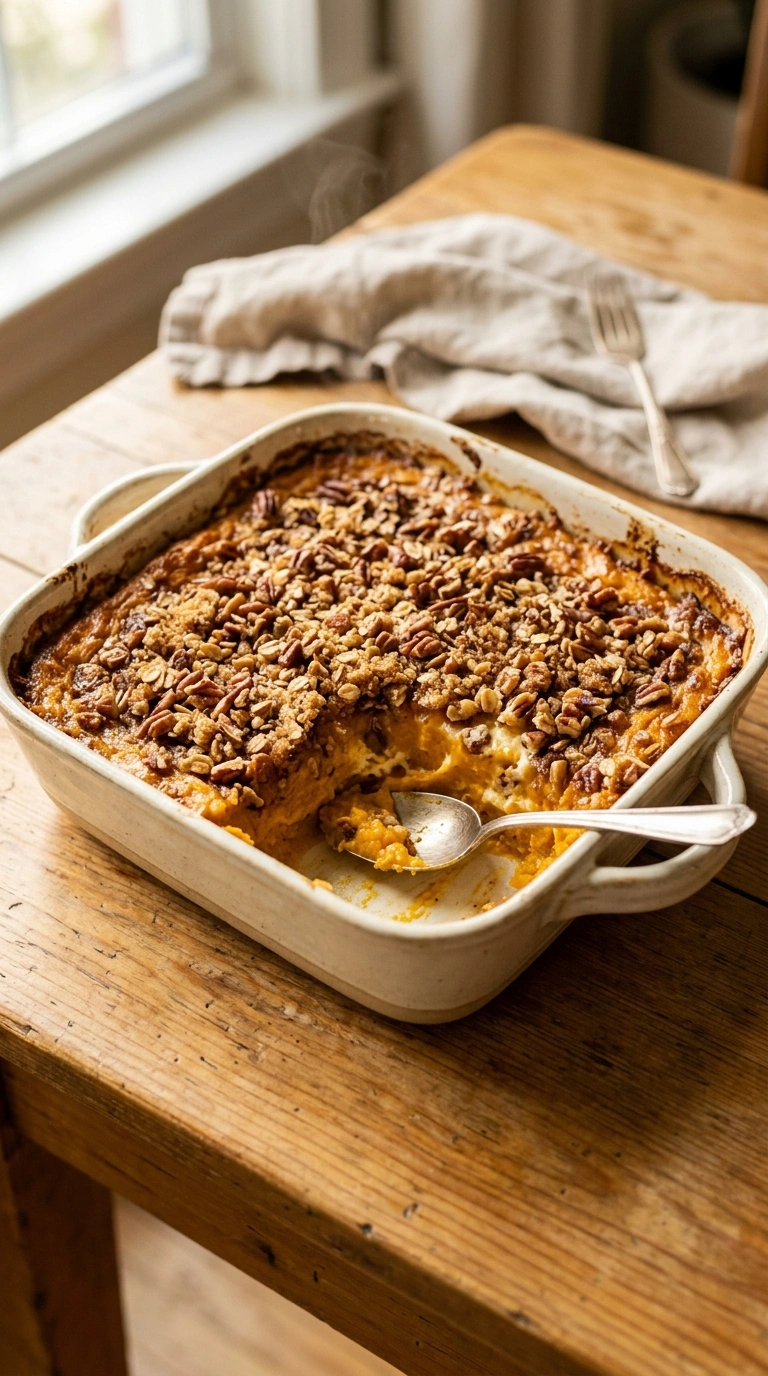 Cozy Fall Butternut Squash Casserole | 55-Min Crowd Cozy Family Thanksgiving