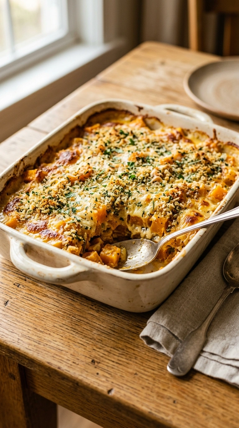 Cozy Fall Squash Casserole | 55-Min Crowd Cozy Family Thanksgiving Side