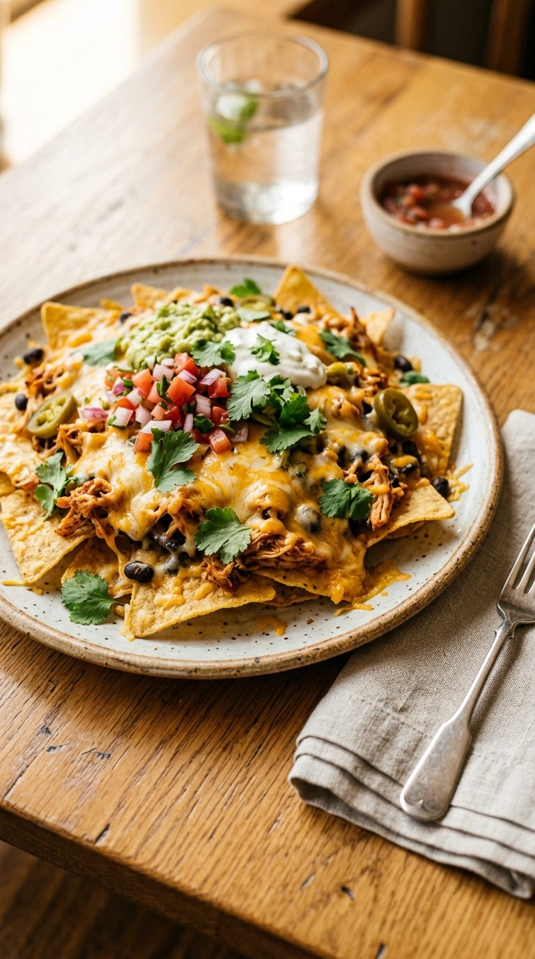 Gooey Loaded Football Nachos | 15-Min Game Day Crowd Party Tailgate