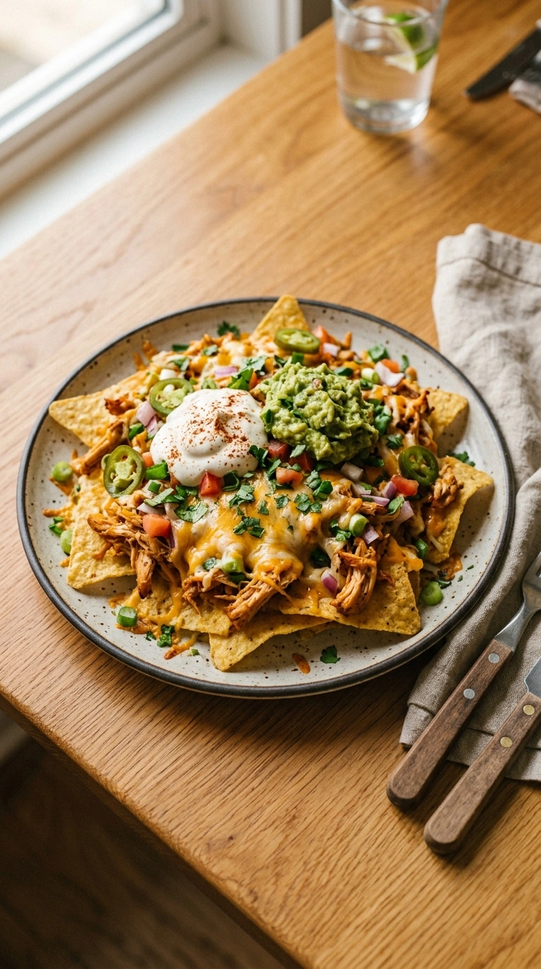 Gooey Loaded BBQ Nachos | 25-Min Game Day Football Crowd Party
