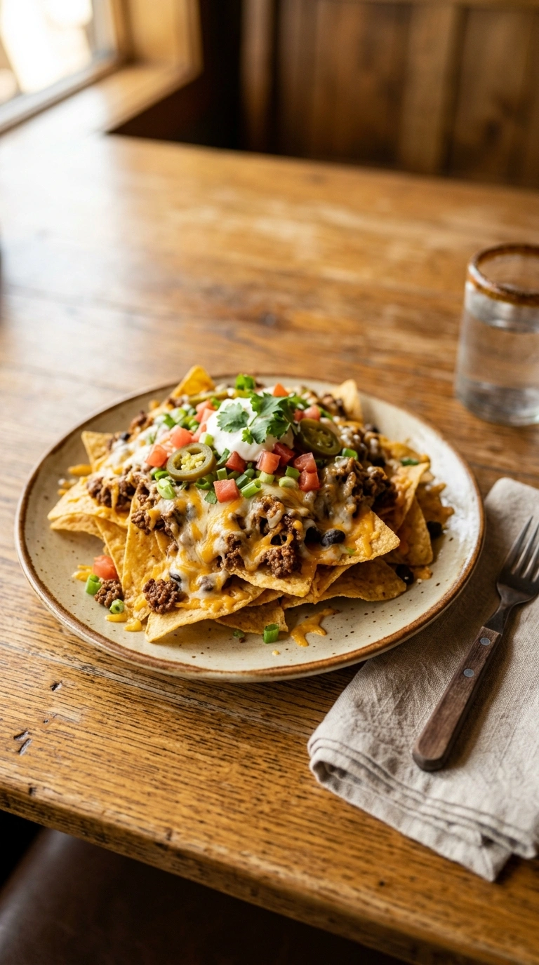 Gooey Loaded Beef Nachos | 25-Min Game Day Football Crowd Party