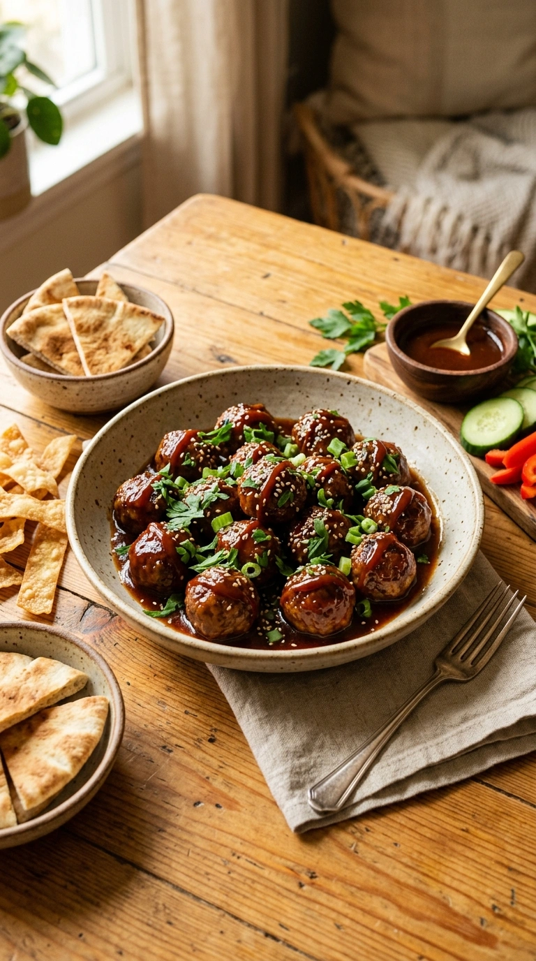 Easy Sweet and Sour Cocktail Meatballs | 30-Min Party Crowd Football