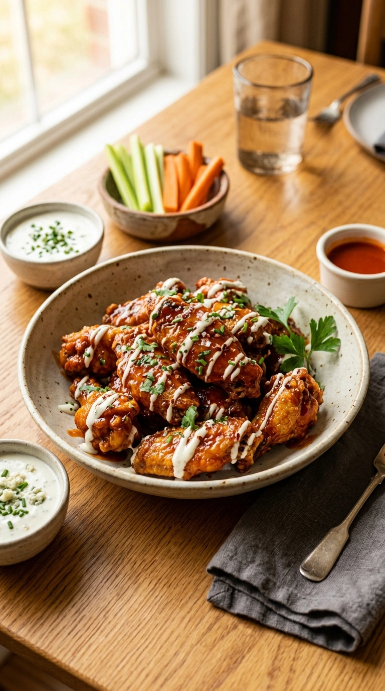 Crispy Game Day Buffalo Wings | 35-Min Crowd Football Party Tailgate
