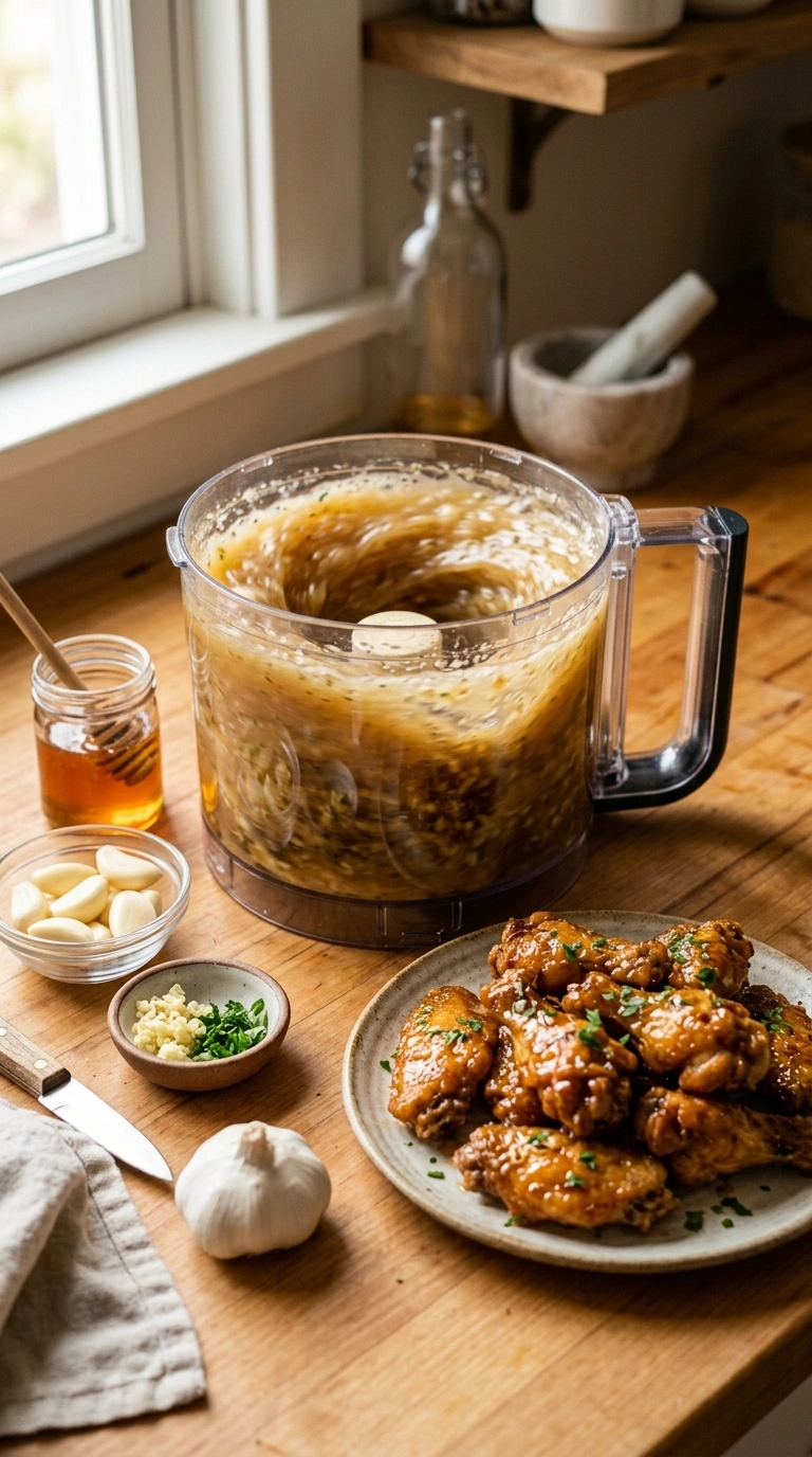 Cooking instructions for crispy game day honey garlic wings