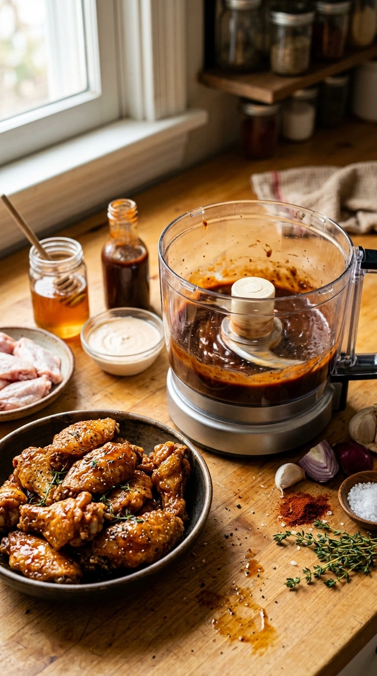 Cooking instructions for crispy game day BBQ wings
