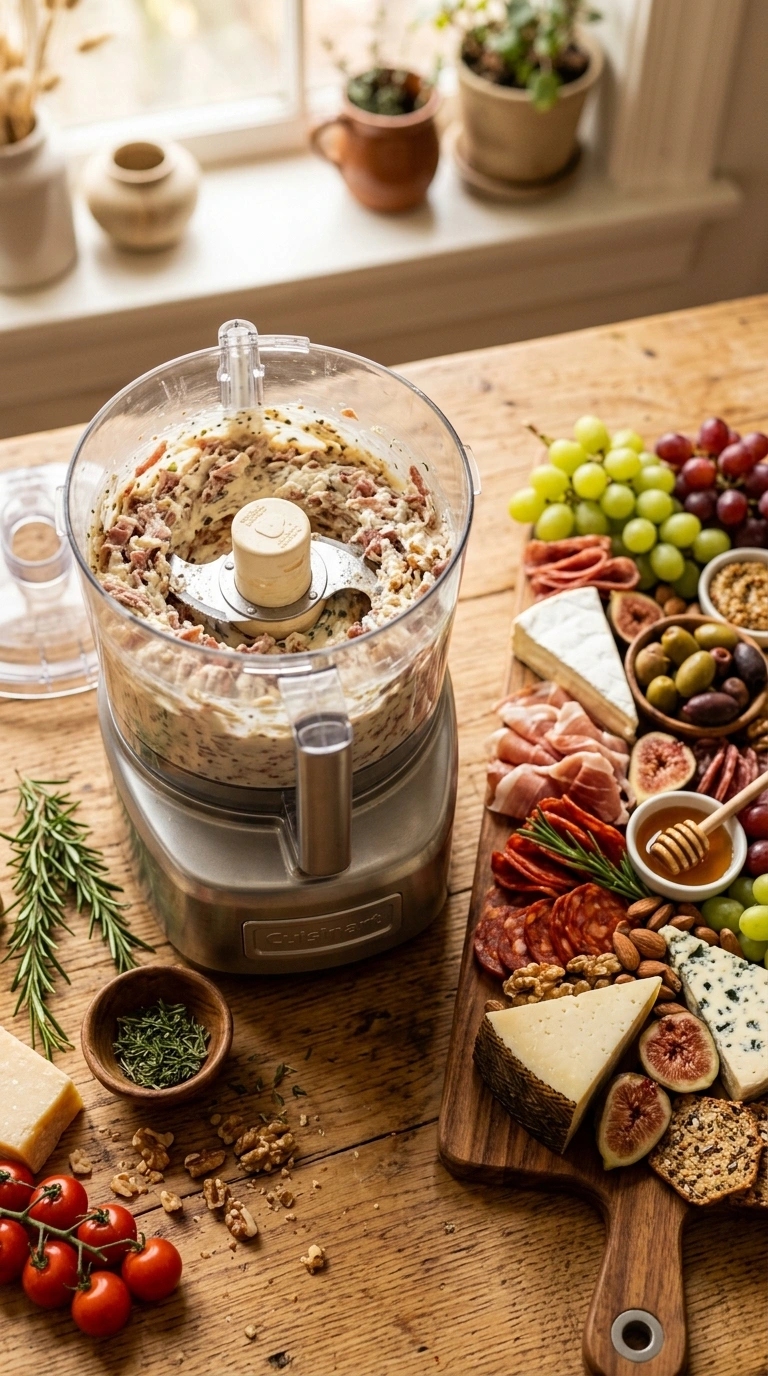 Cooking instructions for stunning tailgate charcuterie spread
