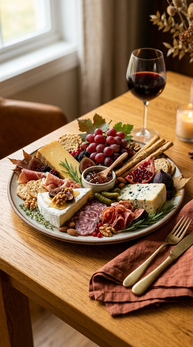 Stunning Fall Football Snack Board | 25-Min Crowd Cozy Game Day Tailgate
